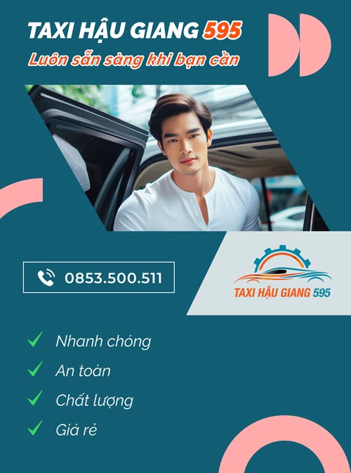 Taxi Hậu Giang luôn sẵn sàng khi bạn cần