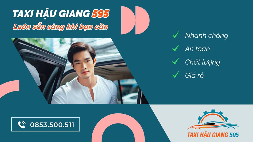 Taxi Hậu Giang luôn sẵn sàng khi bạn cần